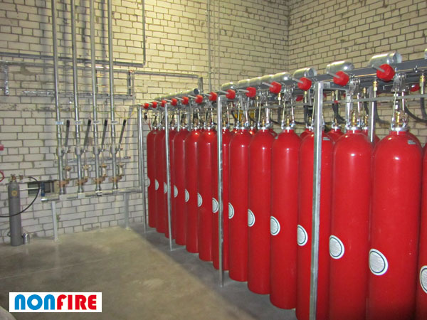 Система газового пожаротушения
