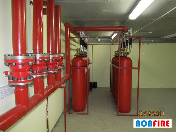 Система газового пожаротушения для Яндекса
